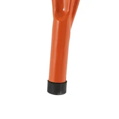 Krzesło Paris Edge metalowe pomarańczowe