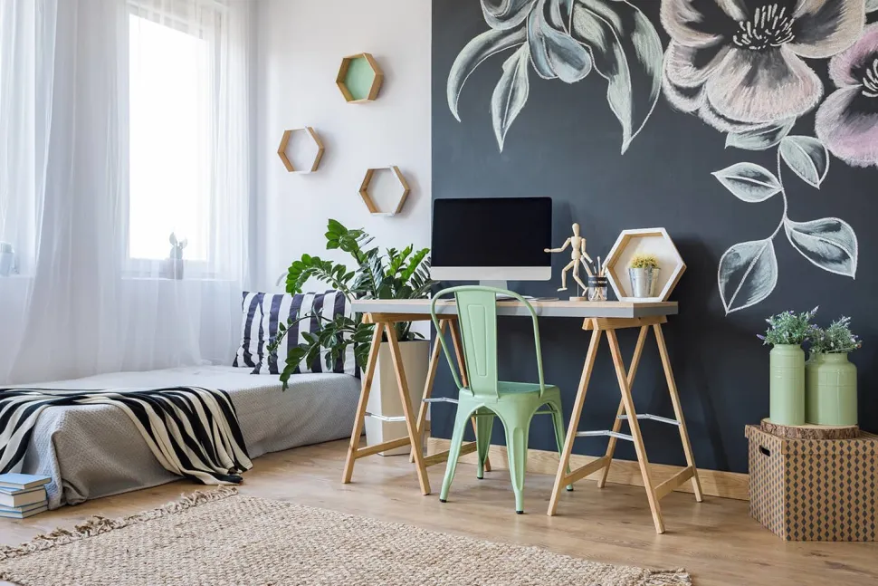 Krzesło Paris zielone inspirowane Tolix