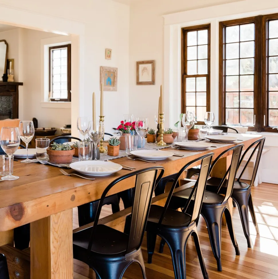 Krzesło Paris zielone inspirowane Tolix