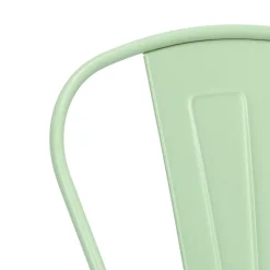 Krzesło Paris zielone inspirowane Tolix