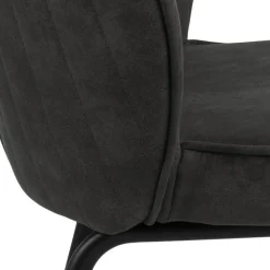 Krzesło Patricia antracytowe