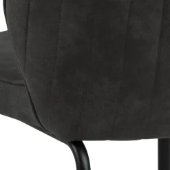 Krzesło Patricia antracytowe