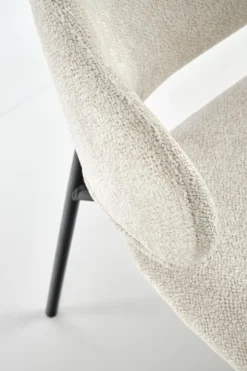 Krzesło Paupe beżowe