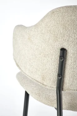 Krzesło Paupe beżowe