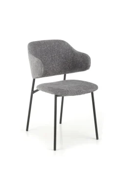 Krzesło Paupe szare