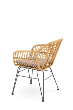 Krzesło Pavarisa naturalny/popielaty