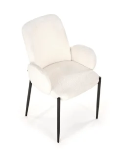 Krzesło Perrol boucle kremowe