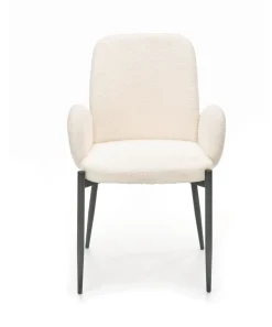 Krzesło Perrol boucle kremowe