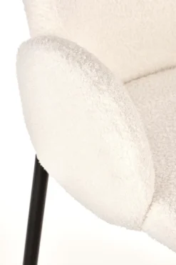 Krzesło Perrol boucle kremowe