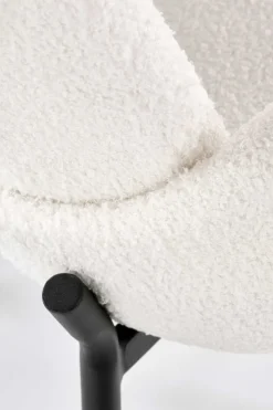 Krzesło Perrol boucle kremowe