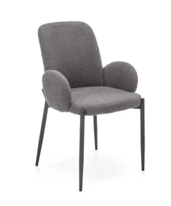 Krzesło Perrol boucle szare