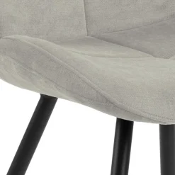 Krzesło Petri beżowe tapicerowane