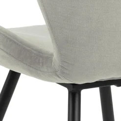 Krzesło Petri beżowe tapicerowane