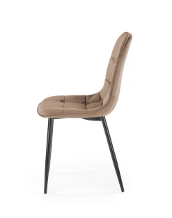 Krzesło Plein beżowe velvet