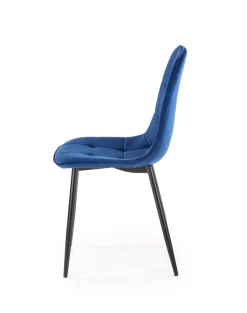 Krzesło Plein granatowe velvet