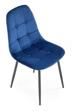 Krzesło Plein granatowe velvet