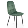 Krzesło Plein zielone velvet