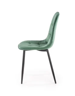 Krzesło Plein zielone velvet