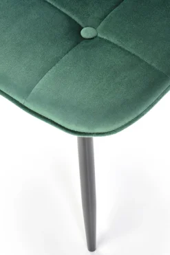 Krzesło Plein zielone velvet