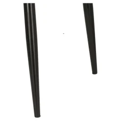 Krzesło Poly velvet beżowe czarne nogi