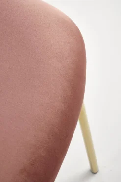 Krzesło Rachel różowe