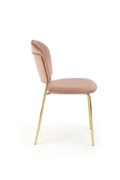 Krzesło Rachel różowe