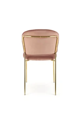 Krzesło Rachel różowe