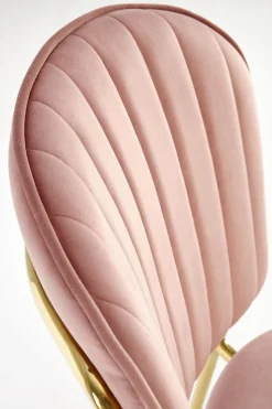 Krzesło Rachel różowe