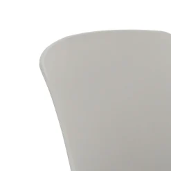 Krzesło Rail szare/ dębowe drewniane