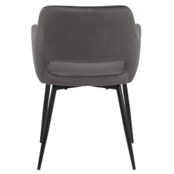 Krzesło Ranja Dark grey tapicerowane