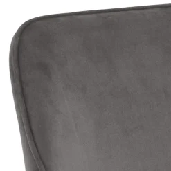 Krzesło Ranja Dark grey tapicerowane