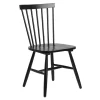 Krzesło Riano czarne drewniane