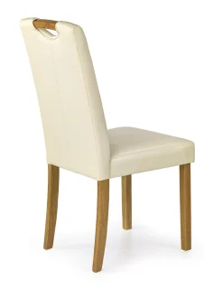 Krzesło Roca buk/ beżowe