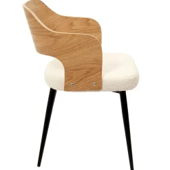 Krzesło Roki beżowe bouncle