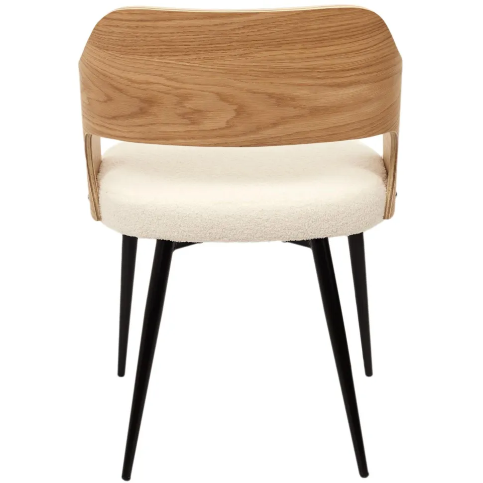 Krzesło Roki beżowe bouncle