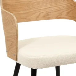 Krzesło Roki beżowe bouncle