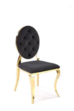Krzesło Royale czarny/złoty