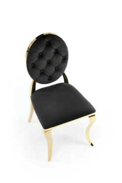 Krzesło Royale czarny/złoty