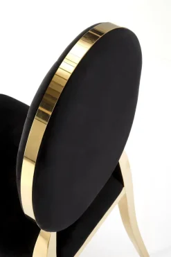 Krzesło Royale czarny/złoty