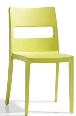 Krzesło Sai żółte z tworzywa