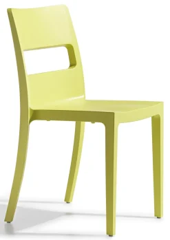 Krzesło Sai żółte z tworzywa
