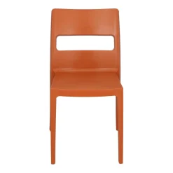 Krzesło Sai terracotta z tworzywa