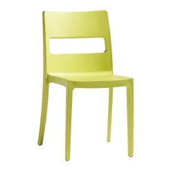 Krzesło Sai zielone z tworzywa