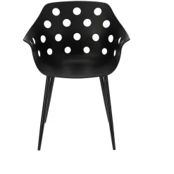 Krzesło Sajt czarne z tworzywa