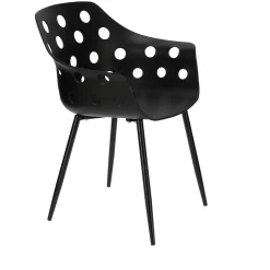 Krzesło Sajt czarne z tworzywa