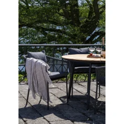 Krzesło Salerno granatowe/czarne