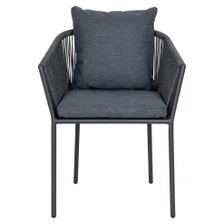 Krzesło Salerno granatowe/czarne