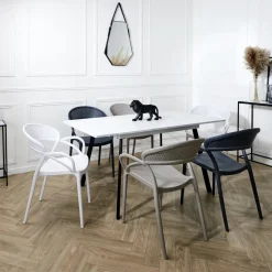 Krzesło Salmi białe