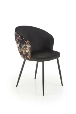 Krzesło Sarah arm czarne