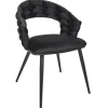 Krzesło Sawyer czarne